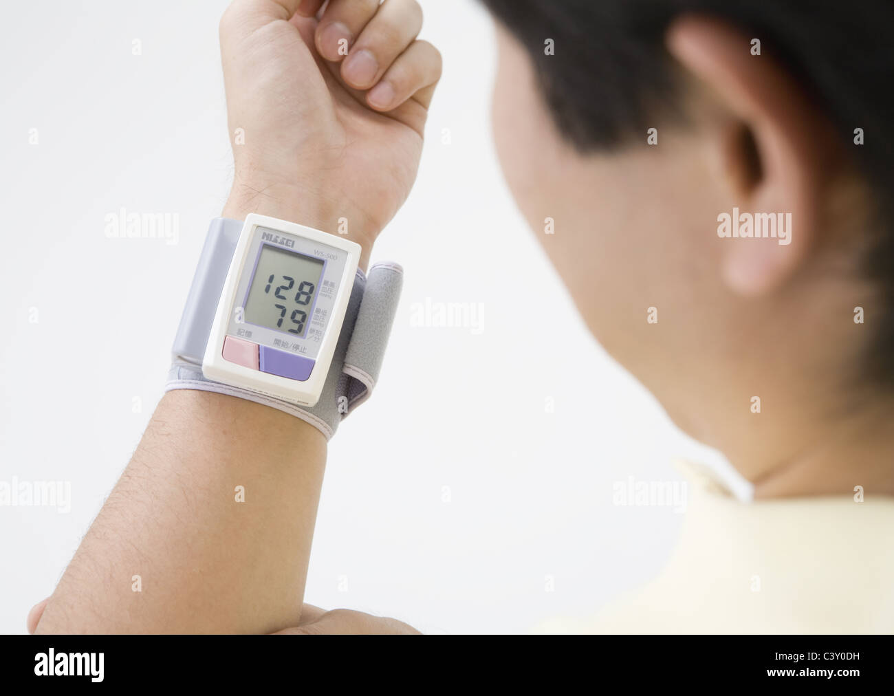 Blood pressure measuring black hi-res stock photography and images - Alamy