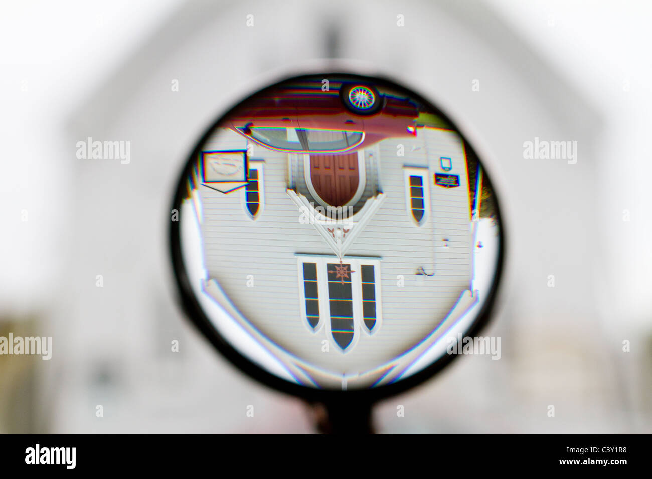 Chromatic aberration magnifying glass hi-res stock photography and ...