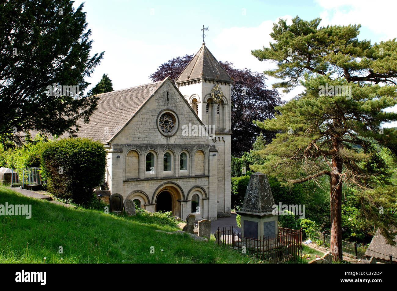 Holy Trinity Church, Brimscombe, Gloucestershire, England, UK Stock Photo