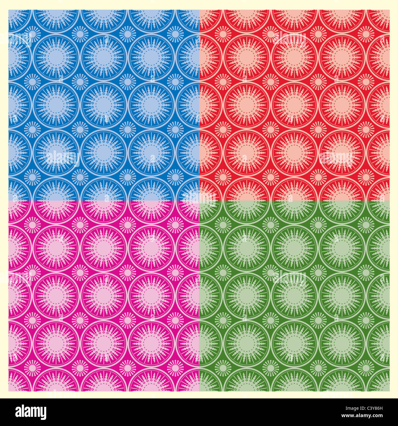 abstract stars seamless pattern Stock Photo - Alamy