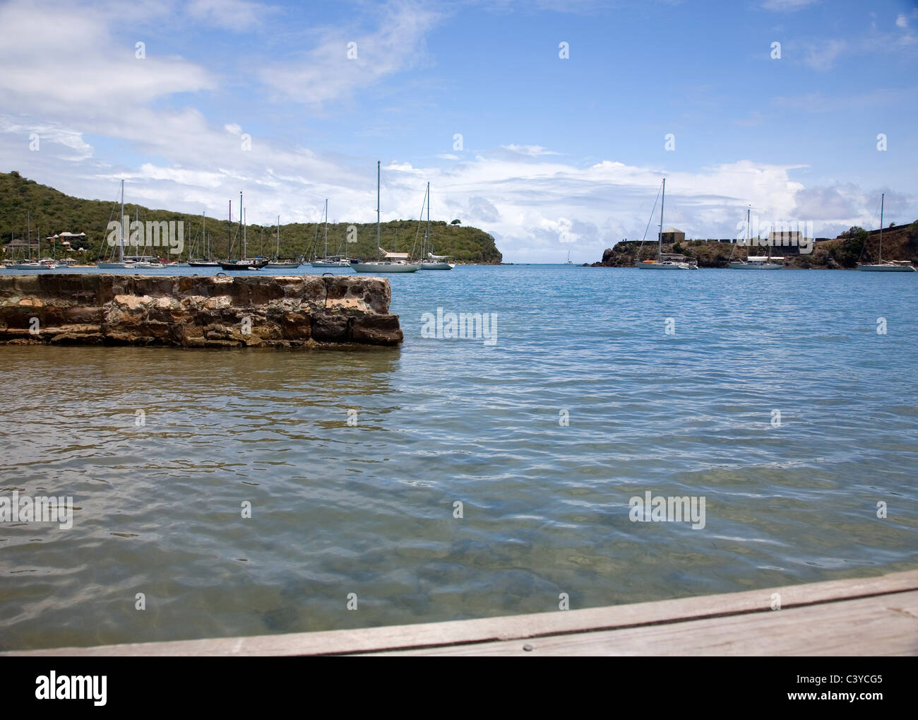 English harbour in Antigua Stock Photo Alamy