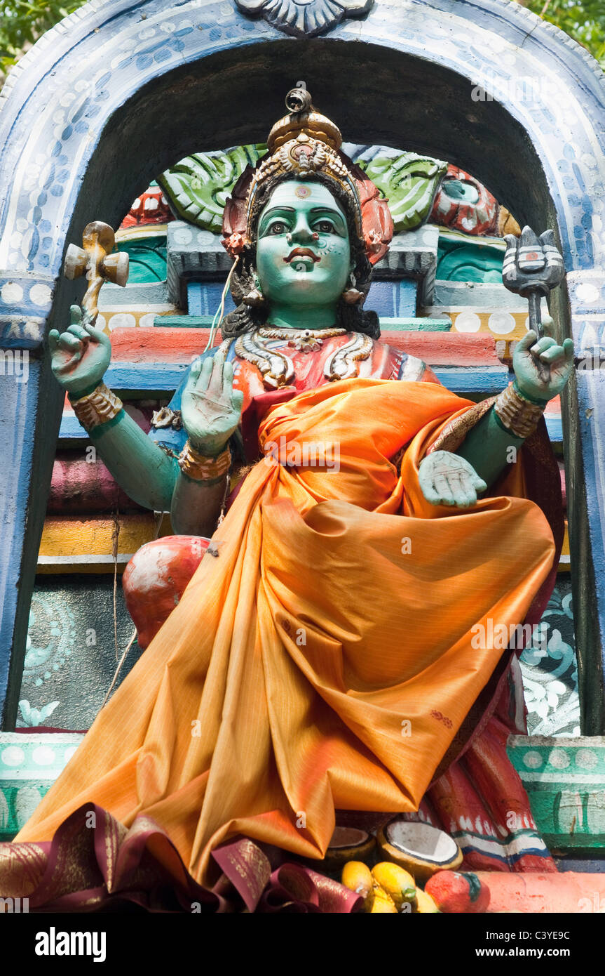 Statue of Shiva, Hindu God, Kerala Stock Photo - Alamy