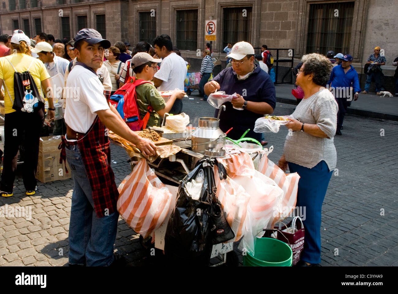 Mexico city. Street food Stock Photo - Alamy