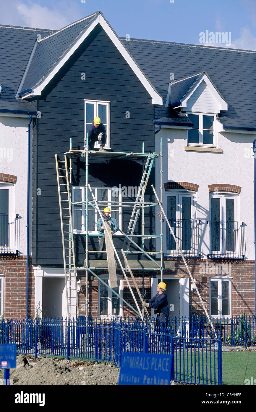 Property development in south East Kent England Stock Photo Alamy
