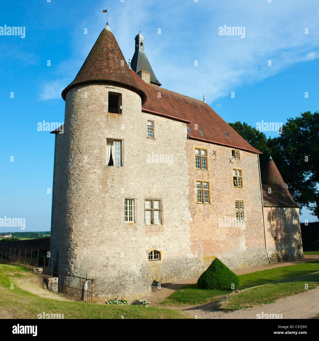 Castle of Beauvoir, France Stock Photo Alamy