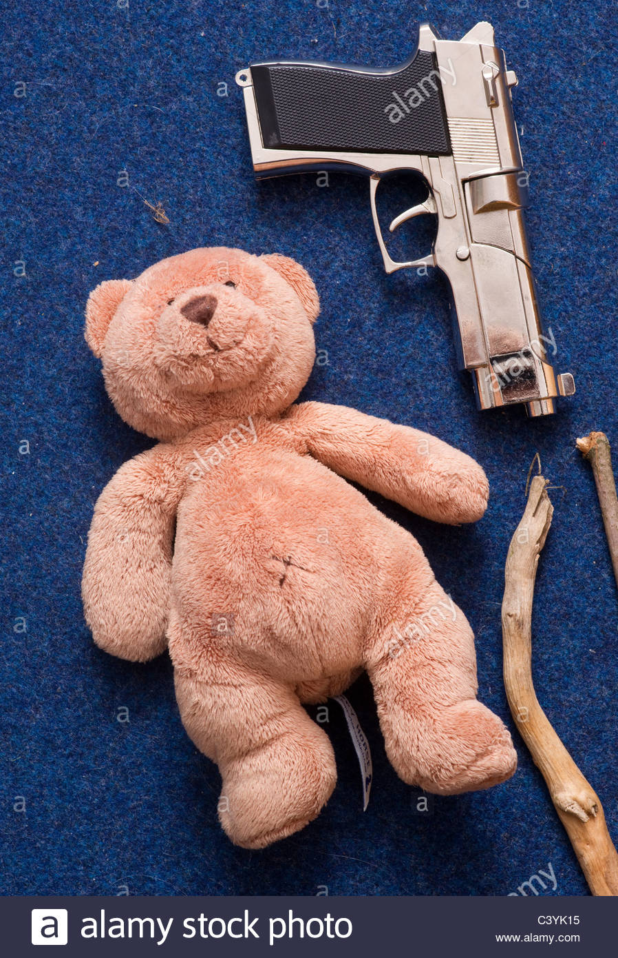 the stuffed dead teddy bear