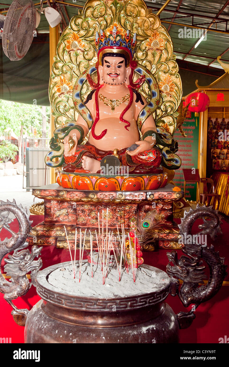 Thailand Buddha statue in temple in Thailand Stock Photo