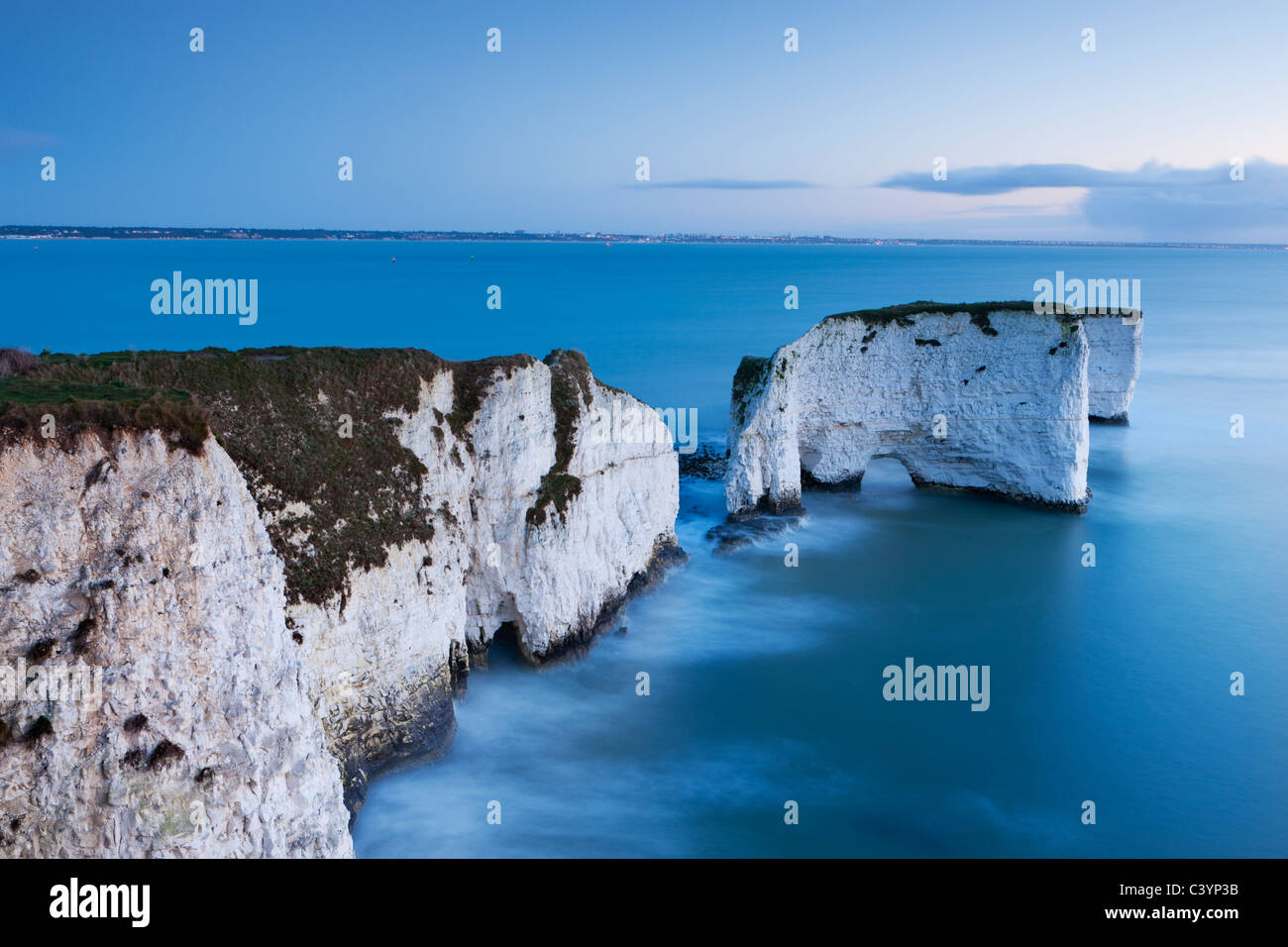 Old harry rock winter hi-res stock photography and images - Alamy