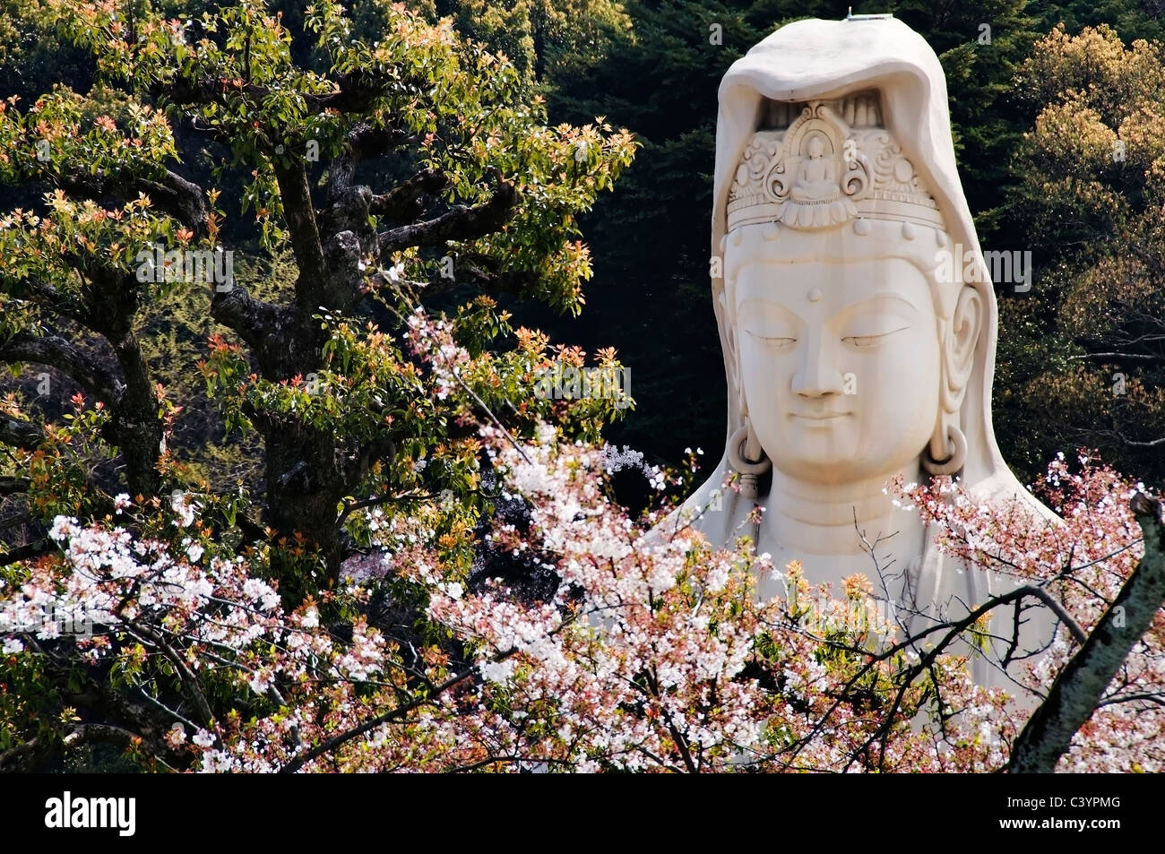 The impressive and towering statue of Bodhisattva Avalokitesvara at