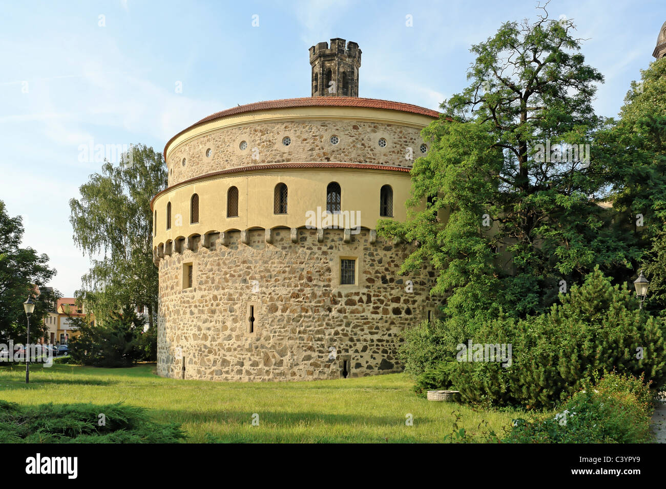 Germany, Europe, Saxony, Gorlitz, Kaisertrutz, architecture, building ...