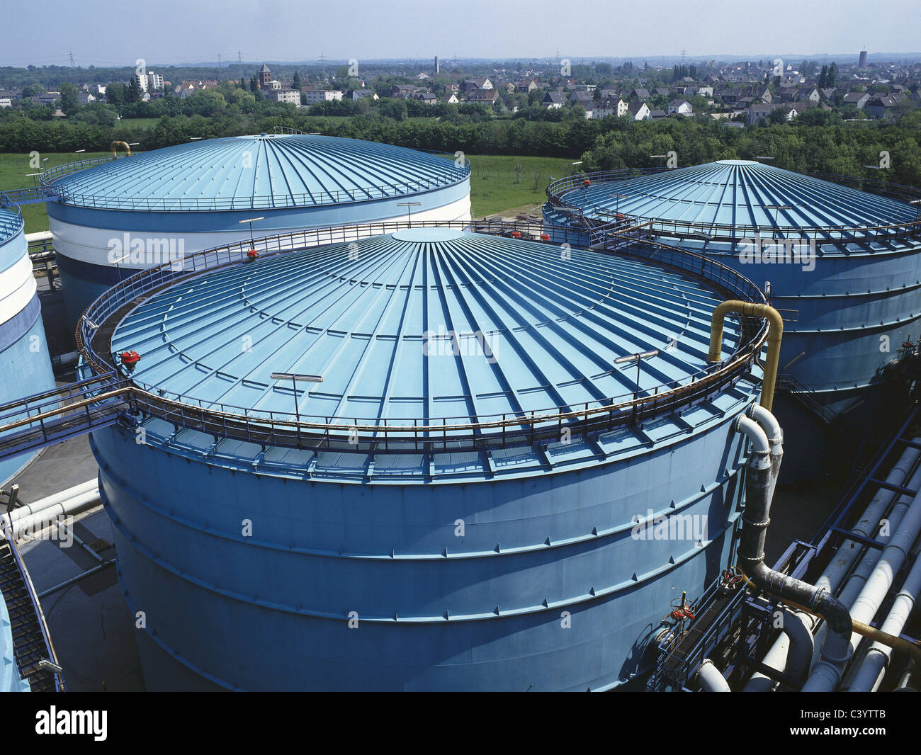Bacterial, Economy, Environment, Environmental, Environmental Engineering, Environmental Protection, Europe, Facility, Germany, Stock Photo