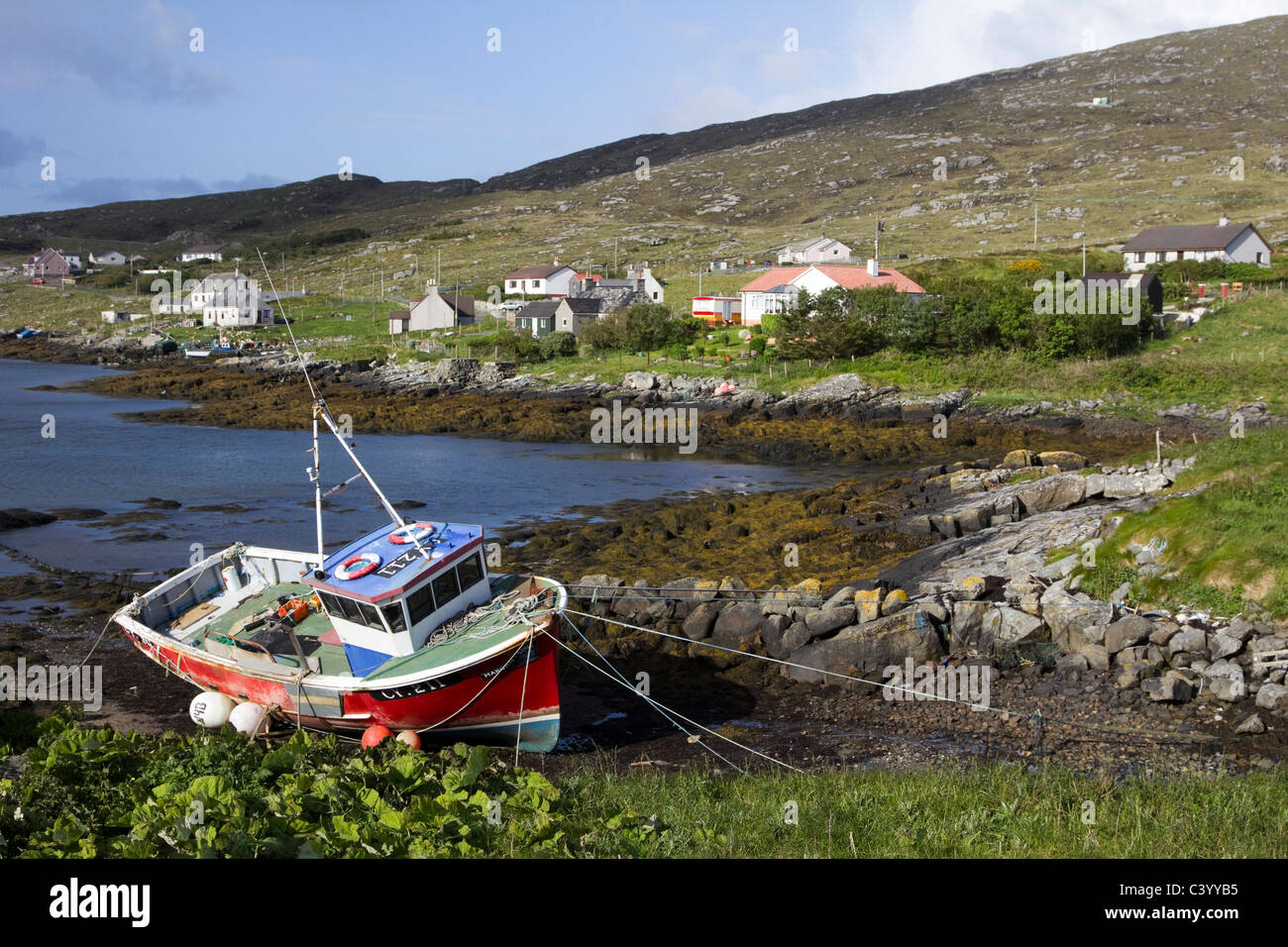 castlebay isle of barra western isles outer hebrides scotland uk gb