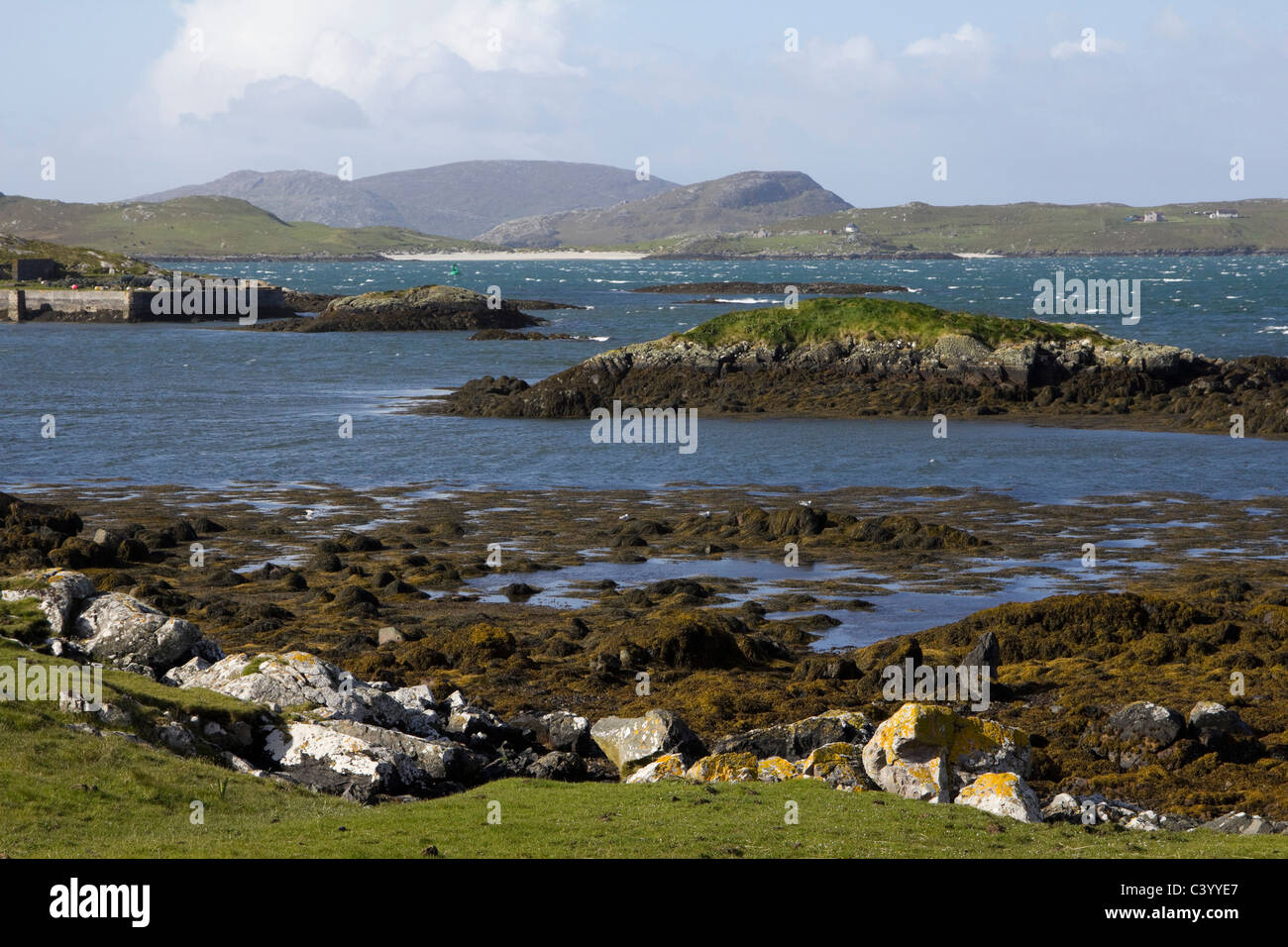 castlebay isle of barra western isles outer hebrides scotland uk gb