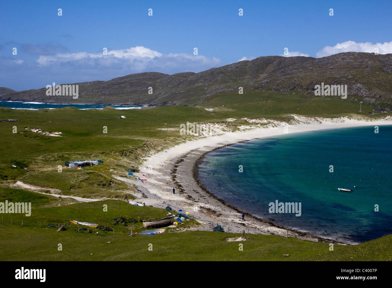 isle of vatersay outer hebrides western isles scotland Stock Photo Alamy