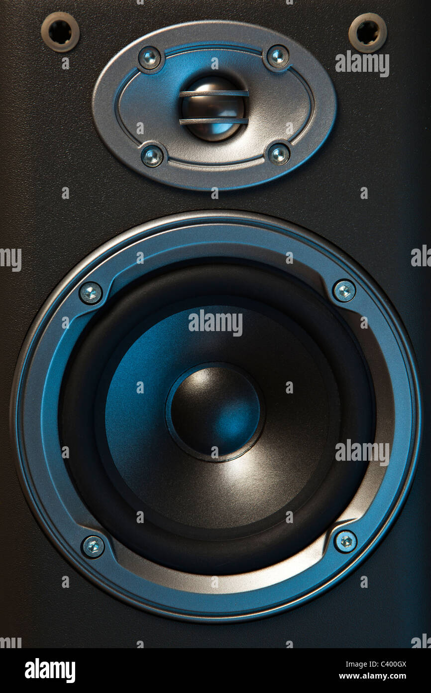 Speaker system unit Stock Photo Alamy