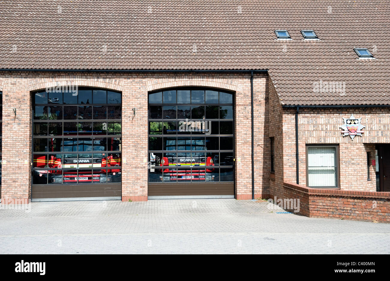 Beverley Fire Station Stock Photo Alamy