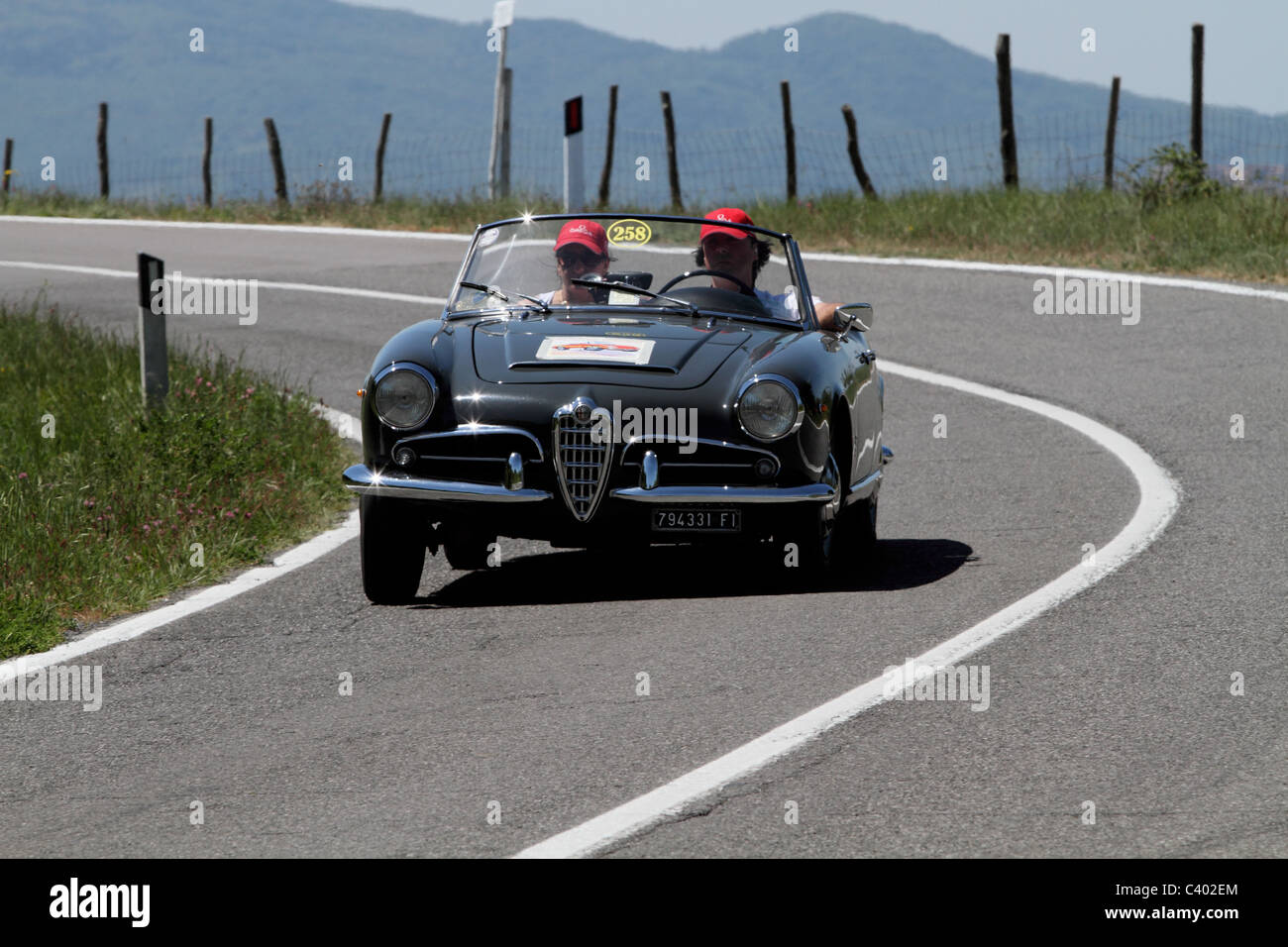 Mille Miglia 2011 Alfa Romeo Stock Photo