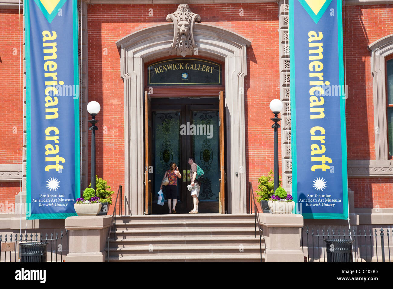 Smithsonian american art museum and its renwick gallery hi-res stock ...