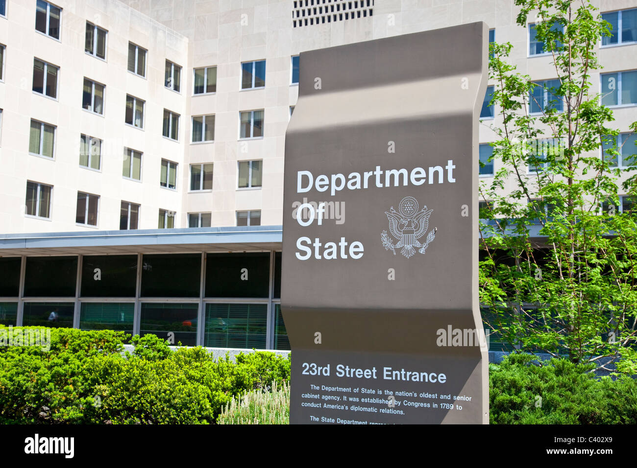 Department of State, Washington DC Stock Photo