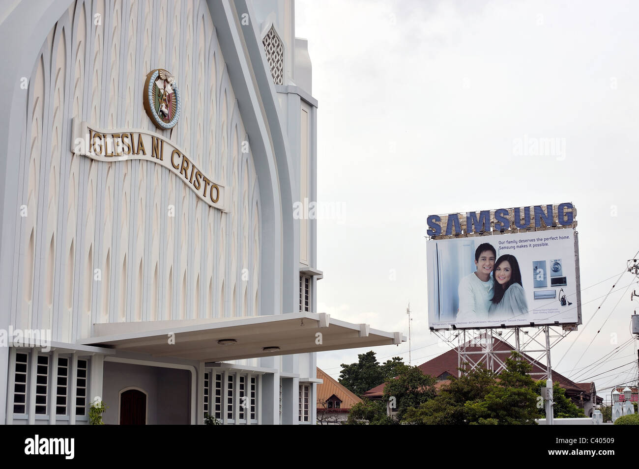 Iglesia Church Mango Avenue Cebu City Philippines Stock Photo