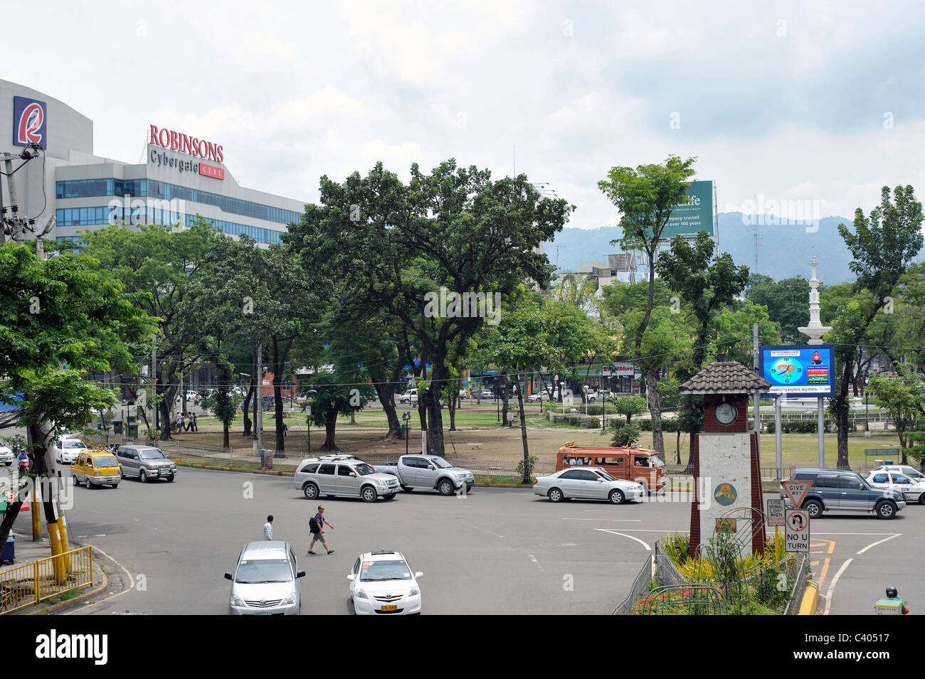 Osmena Circle Fuente Cebu City Philippines Stock Photo - Alamy