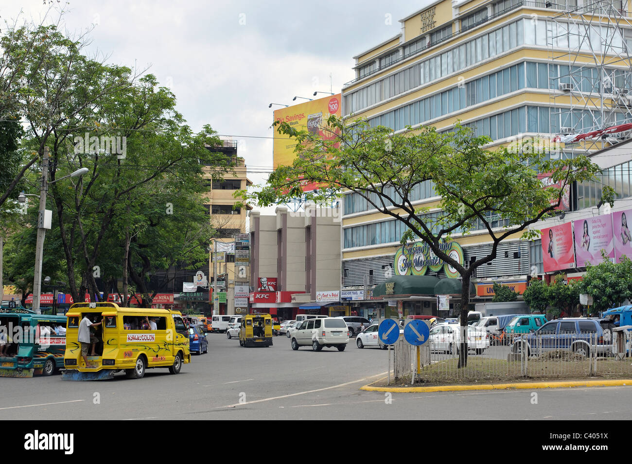 Osmena Circle Fuente Cebu City Philippines Stock Photo - Alamy