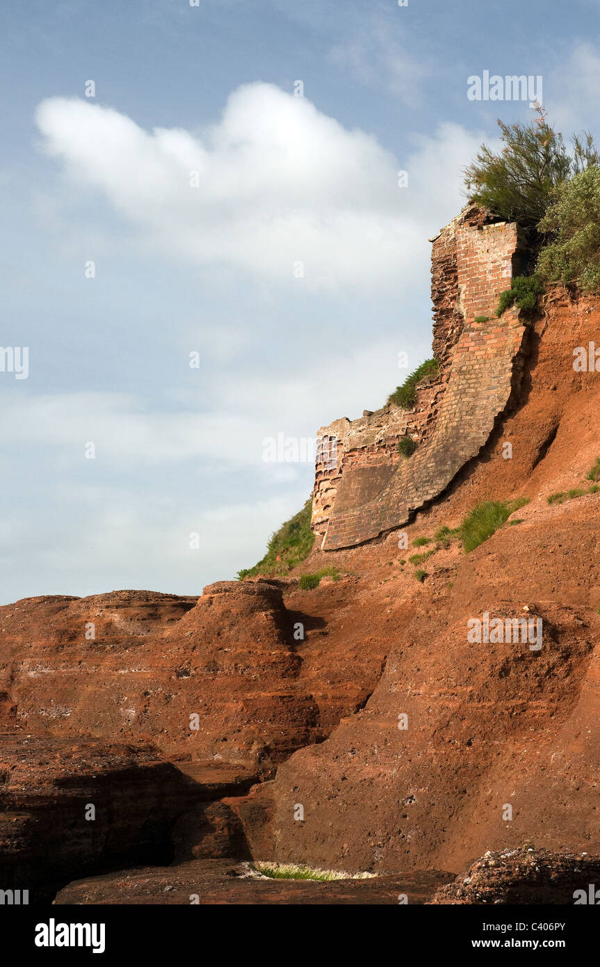 Exposed Rocks Showing Coastal Erosion High Resolution Stock Photography ...