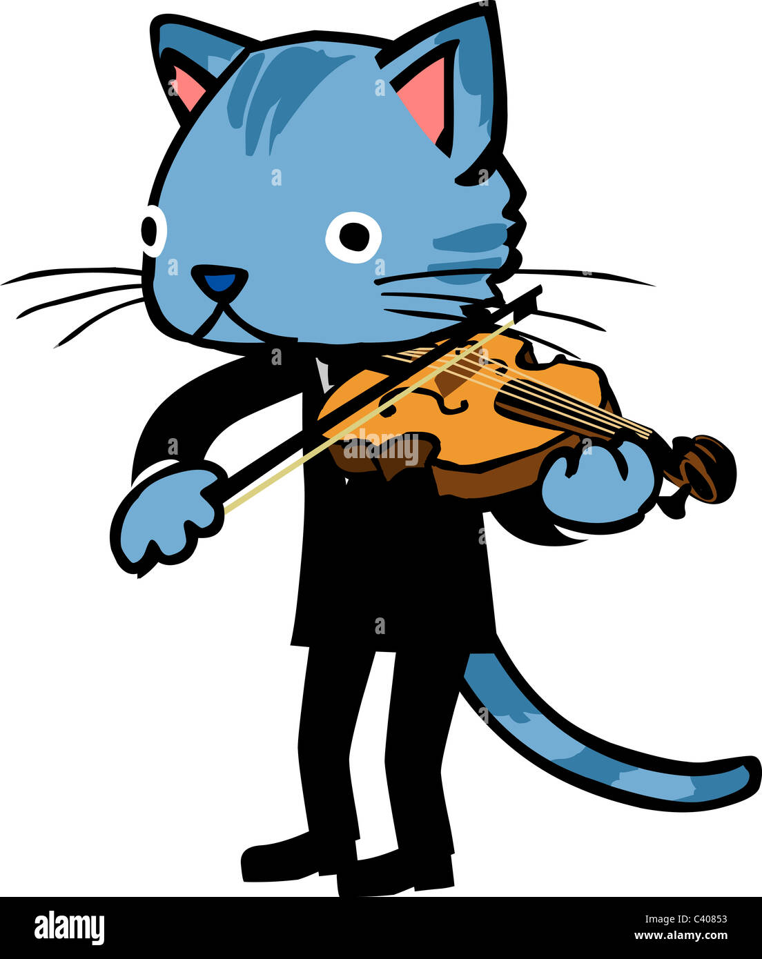 Cat and violin hires stock photography and images Alamy