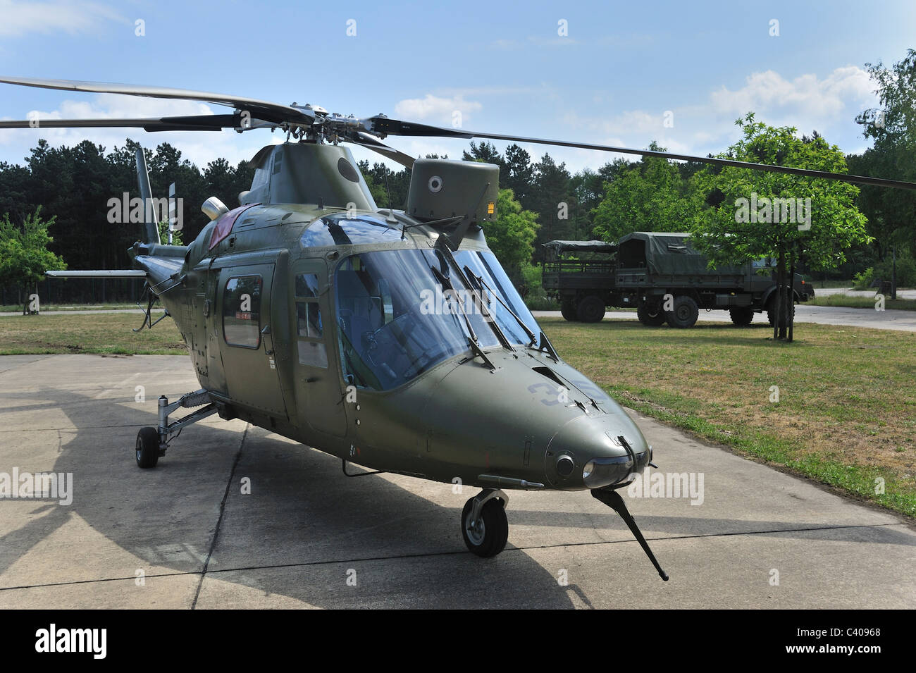 A-109 Agusta / AgustaWestland AW109 helicopter of the Belgian Air Component, Belgium Stock Photo - Alamy