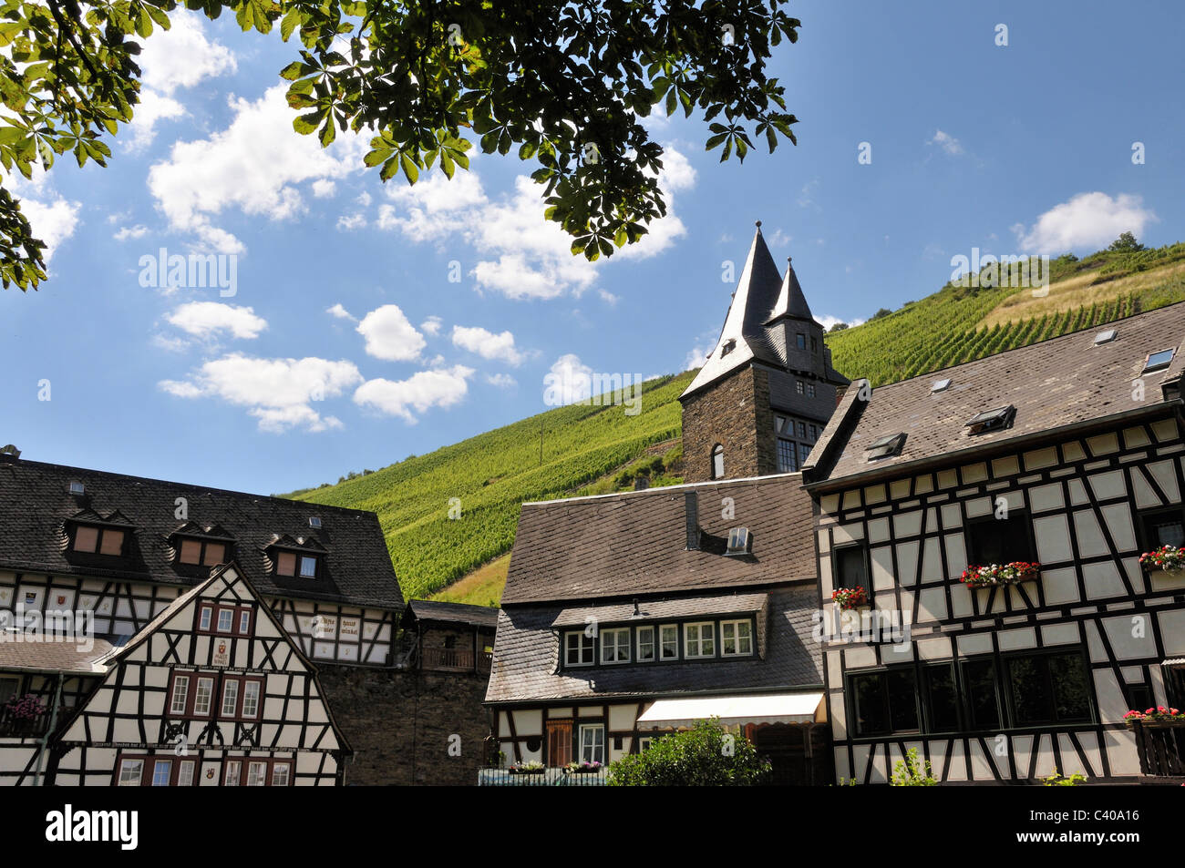 Bacharach, Germany, Europe, Middle Ages, Rhine Valley, Rhineland