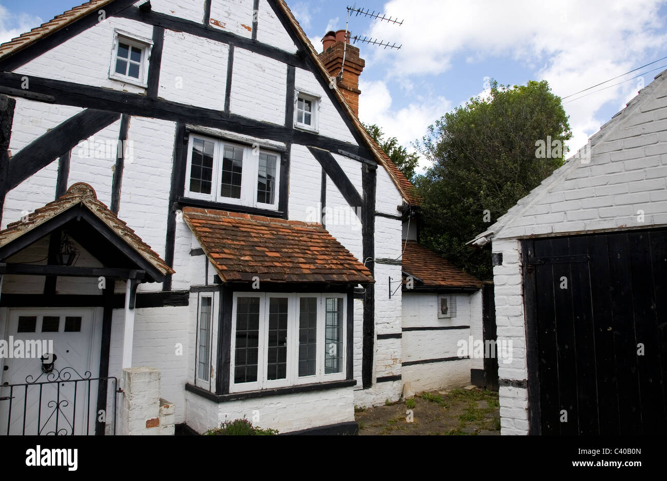 Houses on Bray high Street in Berkshire Stock Photo Alamy