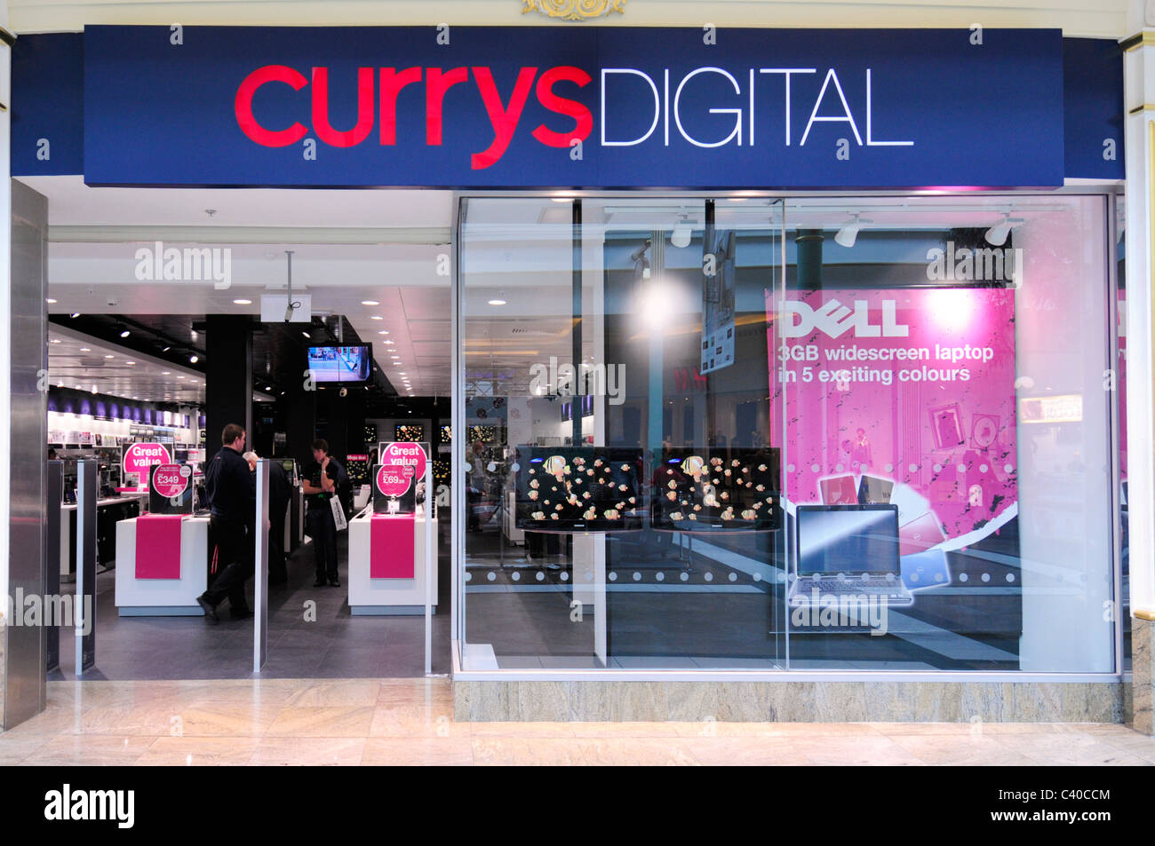 currys digital tv television media multi hi fi Stock Photo Alamy