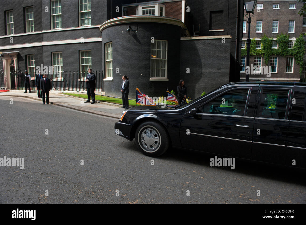 American President Barack Obama and Mrs Obama visit London on a State ...
