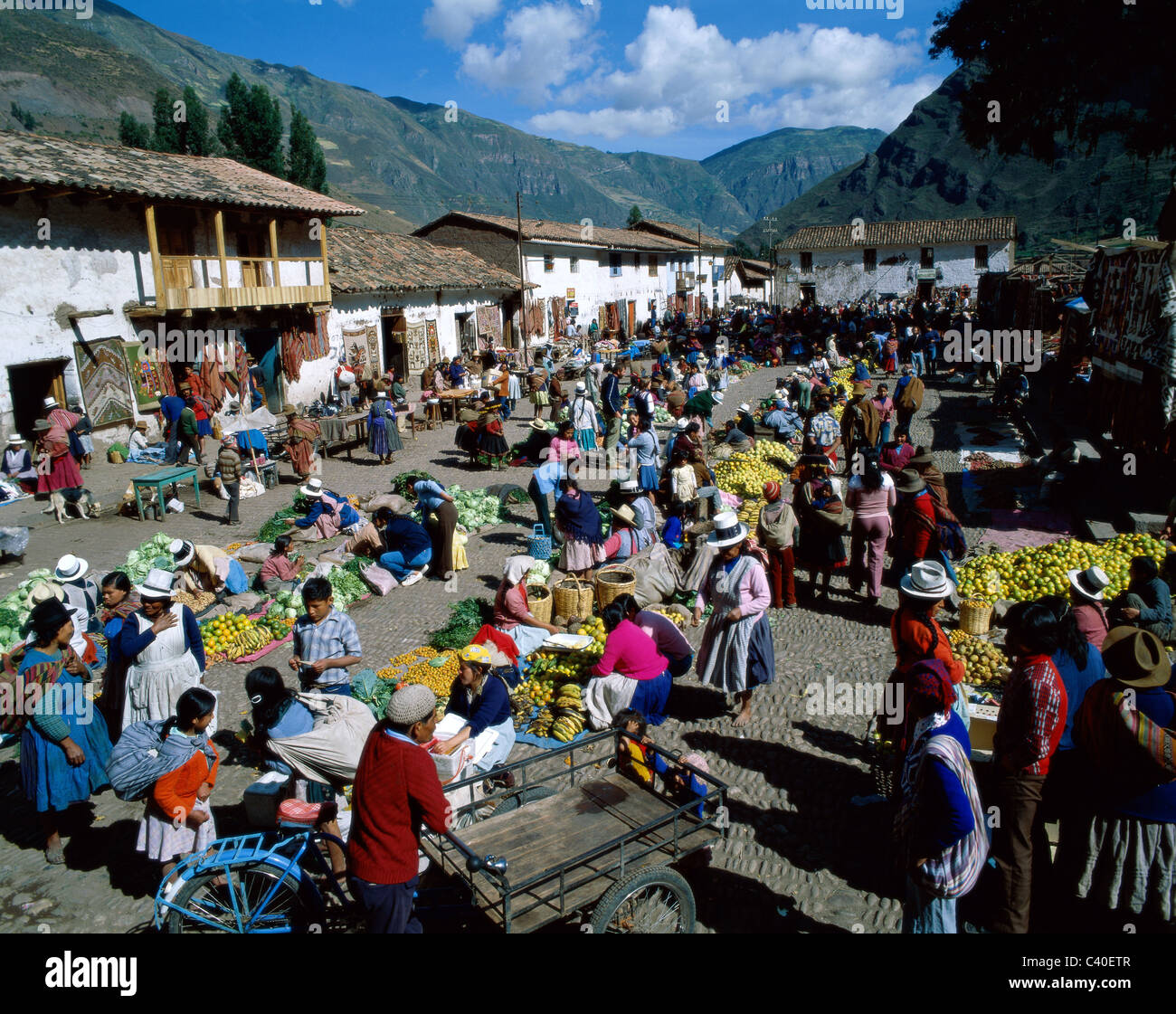 Crowd, Holiday, Inca, Landmark, Market, People, Peru, South America ...