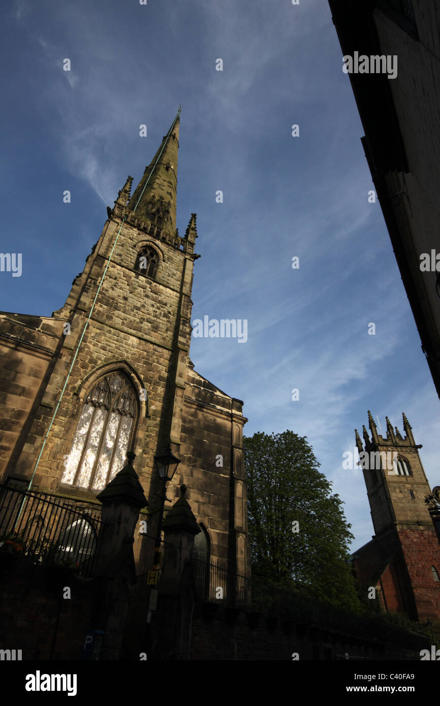 Churches of St Mary and St Julian, Shrewsbury Stock Photo Alamy