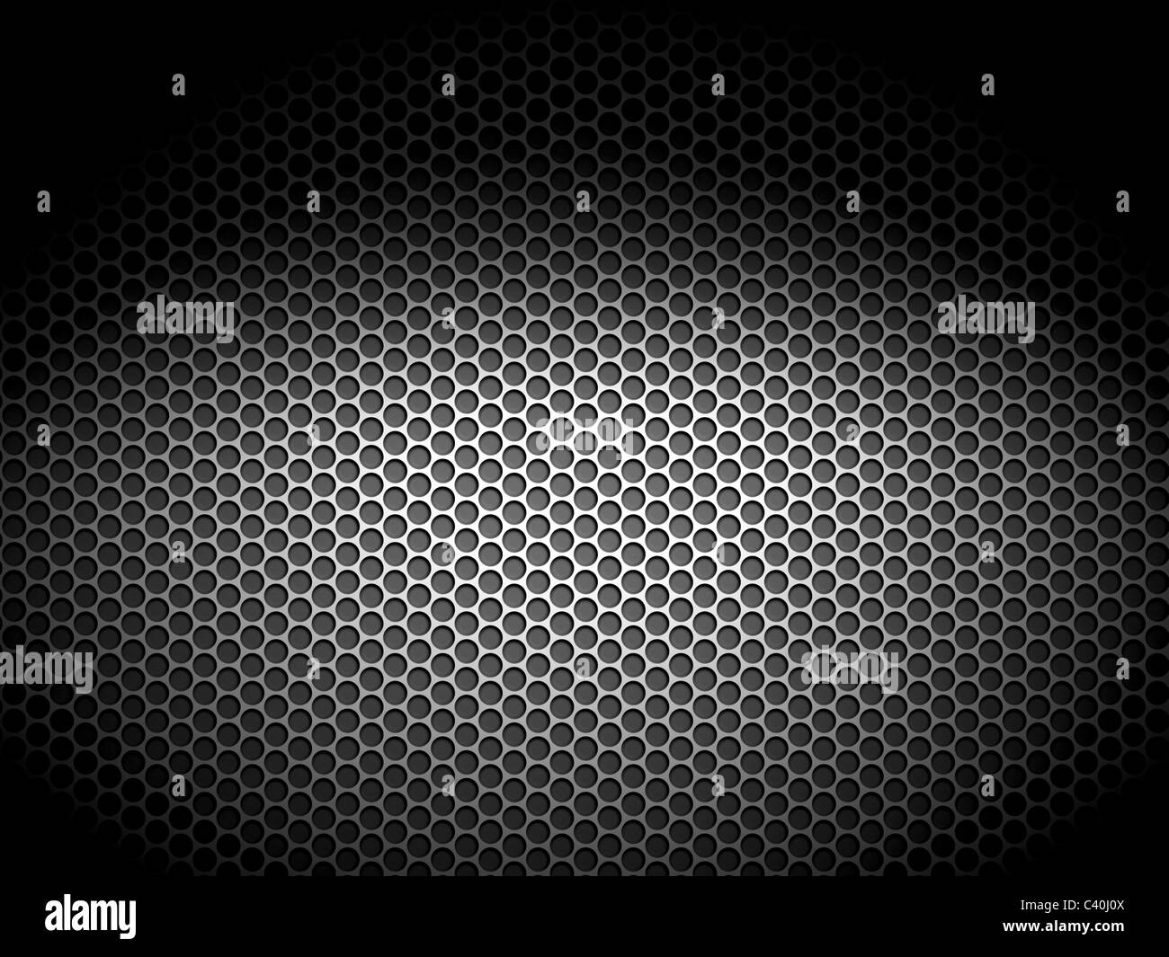 Perforated metal plate Stock Photo - Alamy