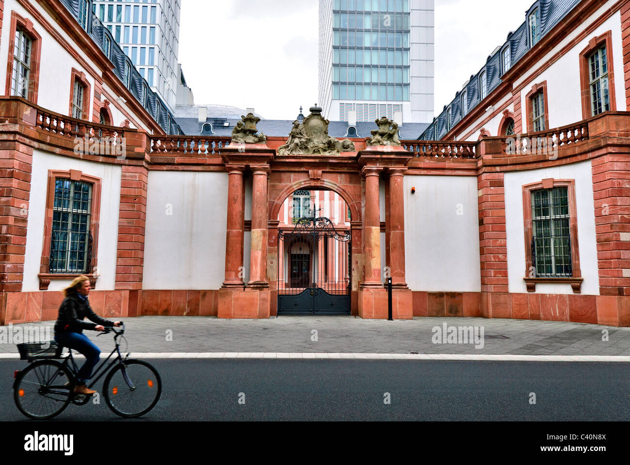 Palais Thurn und Taxis in Frankfurt Zeil, Germany Stock Photo