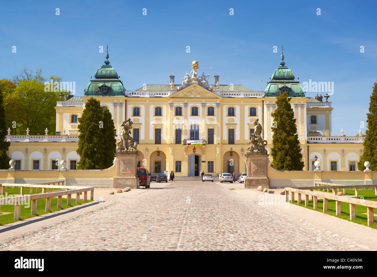 Bialystok Branicki Palace, Poland Stock Photo Alamy