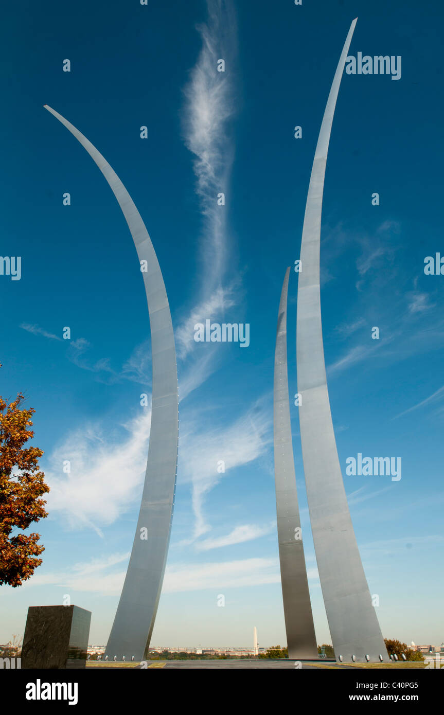 The U.S. Air Force Memorial in Arlington, Virginia Stock Photo - Alamy