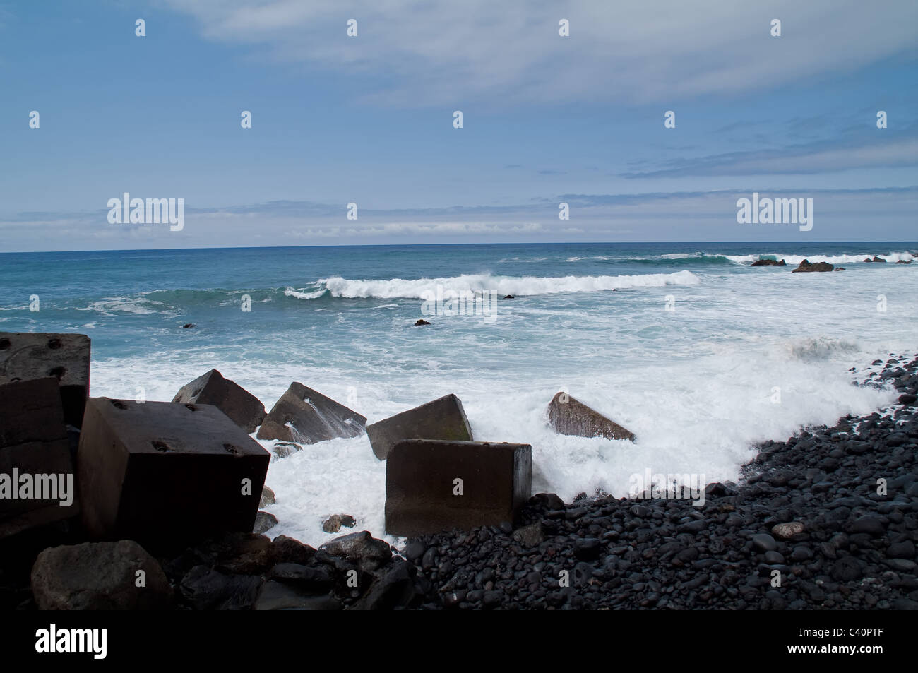 Teneriffa,Puerto de la Cruz Stock Photo