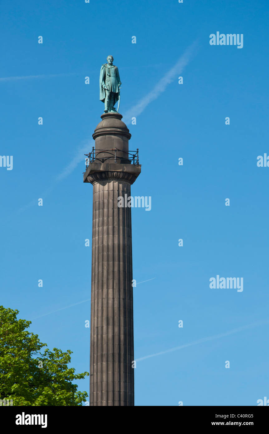Wellington Monument, St Georges Plateau, Liverpool, UK Stock Photo