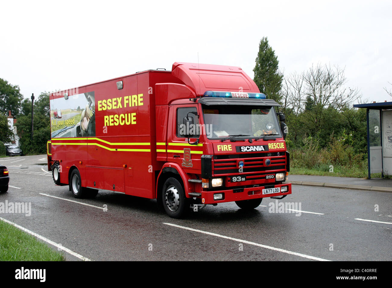 Essex Fire and Rescue Heavy Rescue unit Stock Photo