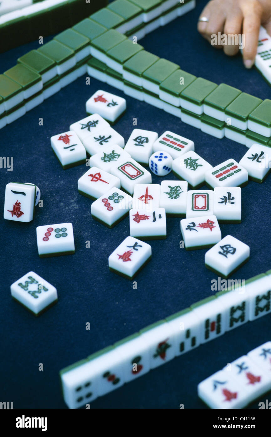 Mahjong Solitaire stock image. Image of chinese, asia - 100025657