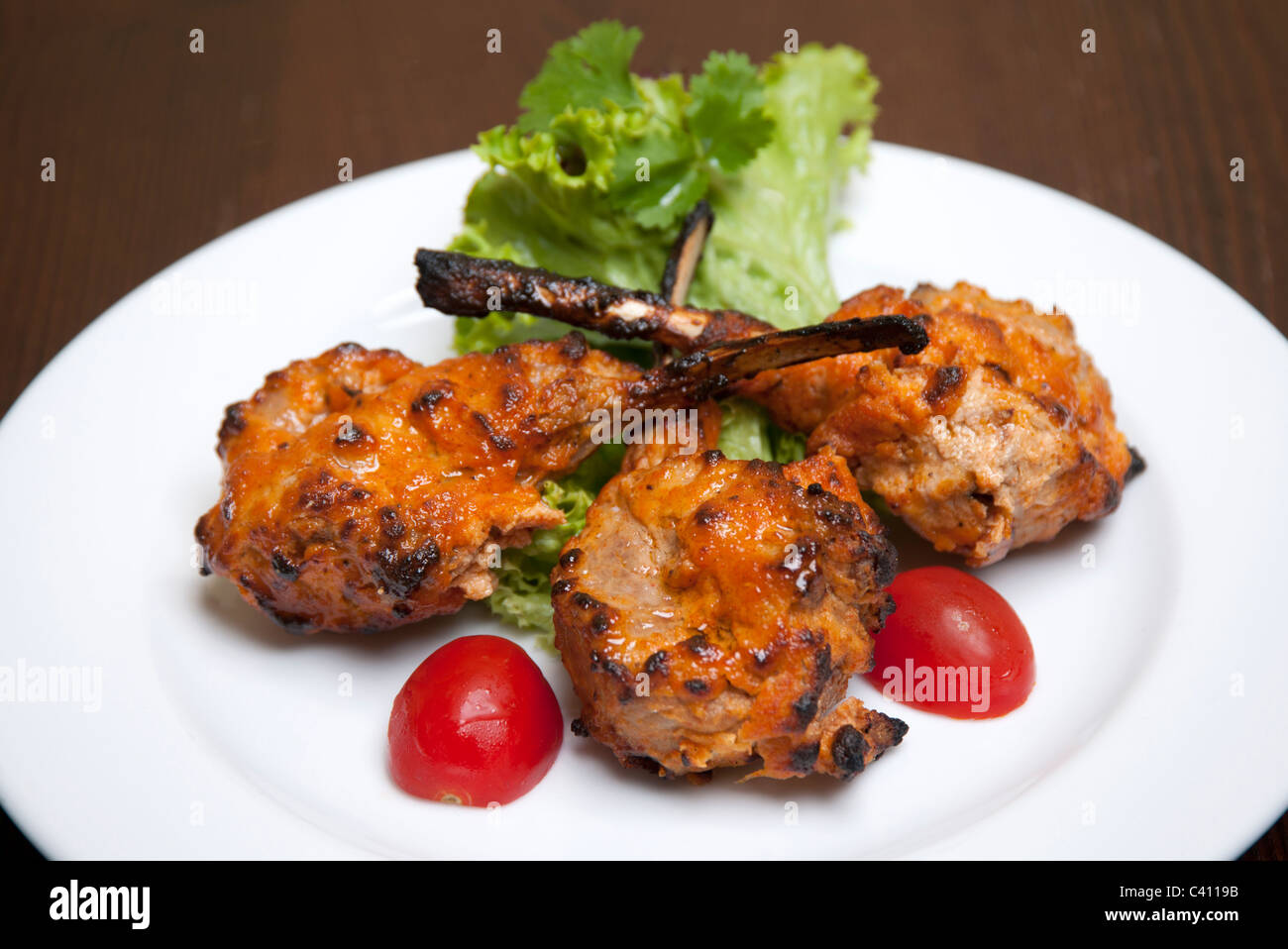 Tandoori lamb chops hires stock photography and images Alamy