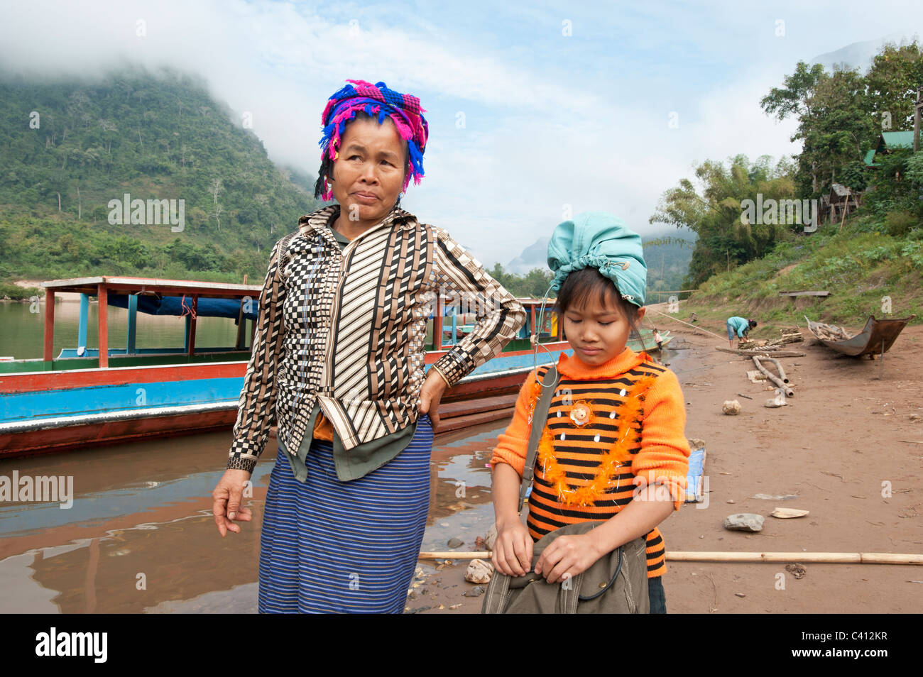 Laos tribe woman hi-res stock photography and images - Alamy