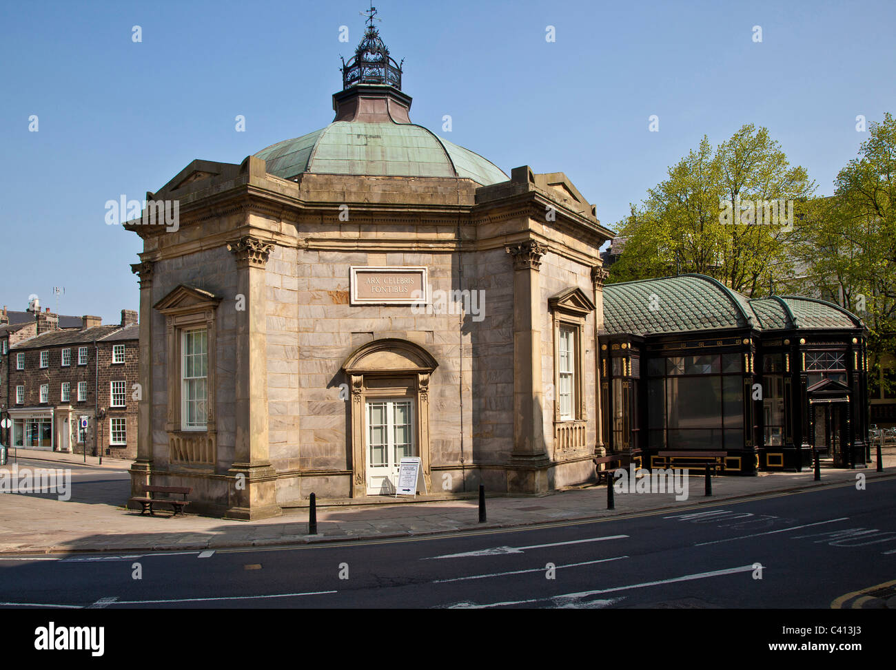 The Royal Pump Room Museum, Harrogate Town Centre, North Yorkshire Stock Photo