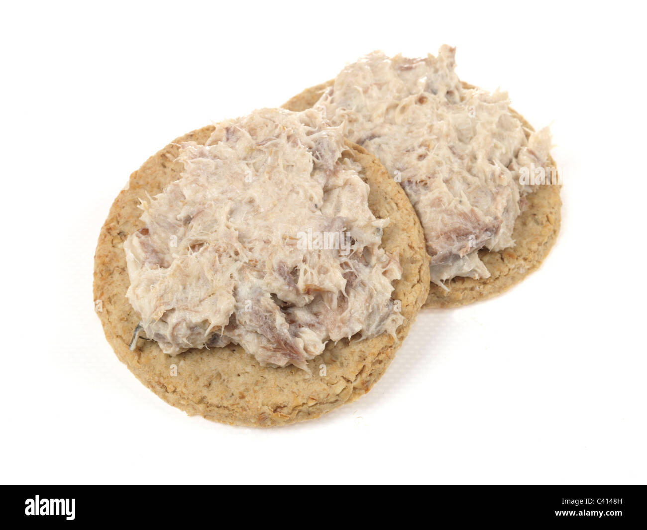 Mackerel Pate on Oatcakes Stock Photo Alamy