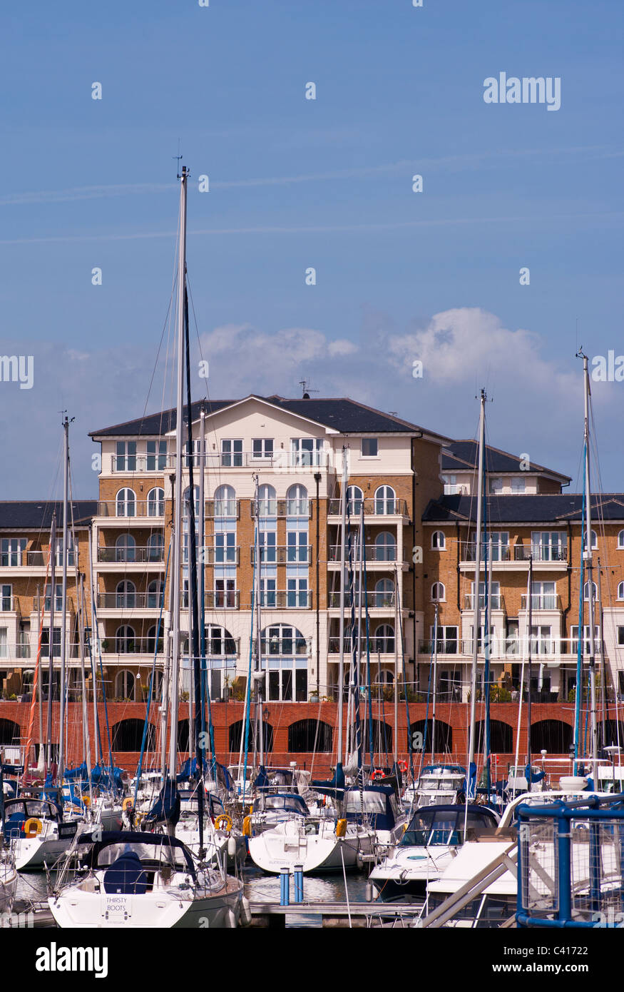 Sovereign Harbour Marina Eastbourne East Sussex England Stock Photo Alamy