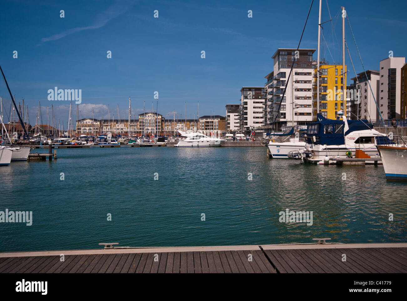 Sovereign Harbour Marina Eastbourne East Sussex England Stock Photo Alamy