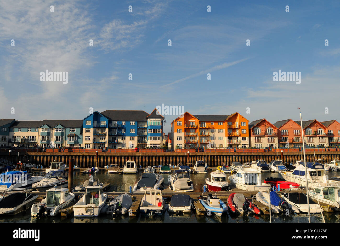 Exmouth Marina, Exmouth, Devon Stock Photo Alamy